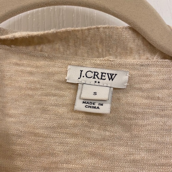 J Crew Cream Cardigan - Picture 2 of 3